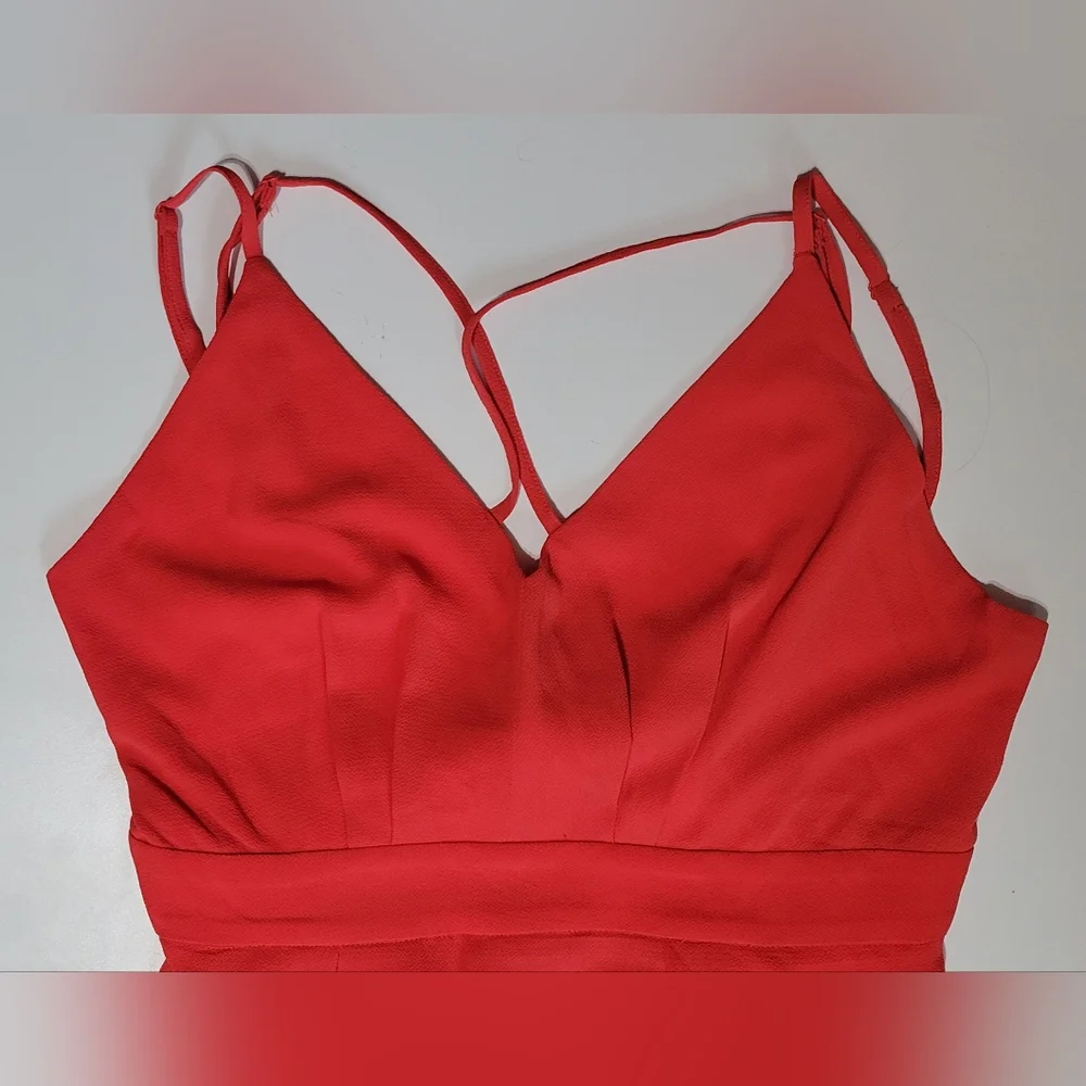 Aaron + Amber Wide Split Leg Jumpsuit - Picture 5 of 7